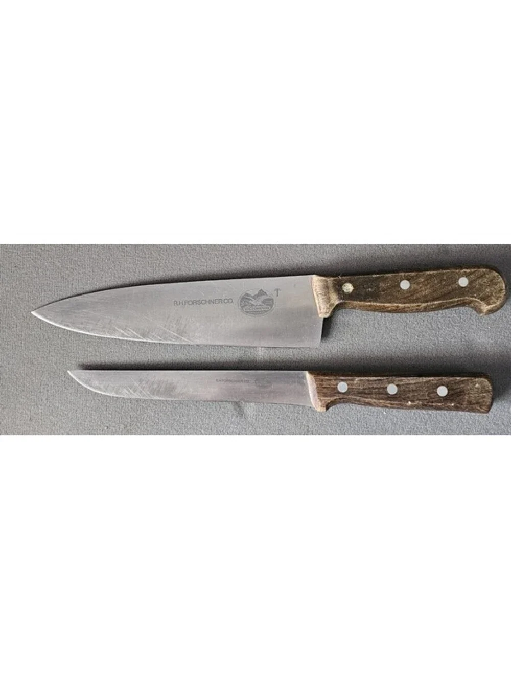 R.H. Forschner Co. Victorinox 8-inch CHEF and Slicing Knifes Switzerland